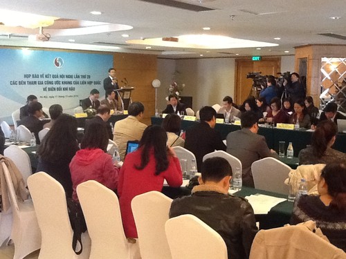 Vietnam contributes to the success of COP-20  - ảnh 1